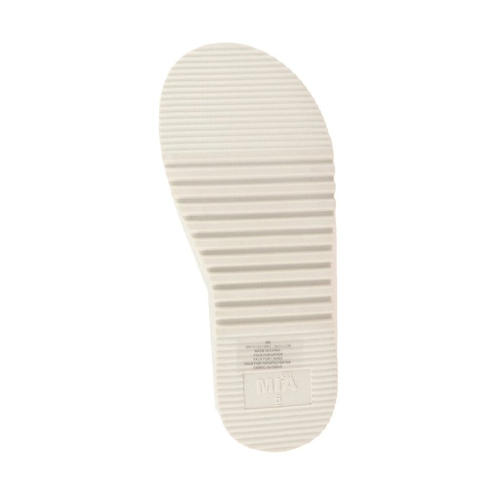 Mia White Gold Western Theme Cozy Women’s Slippers Size 10 Medium New - Picture 6 of 8